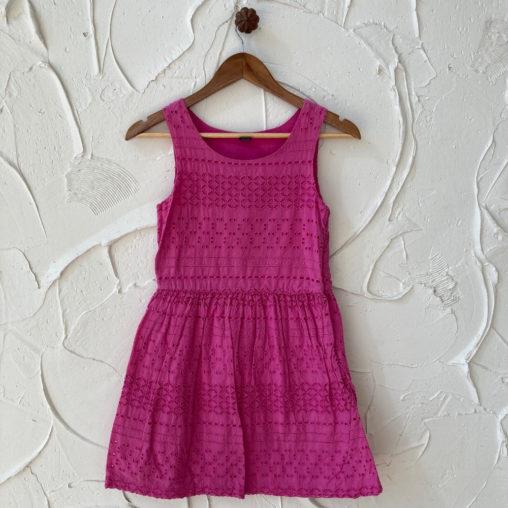 GAP Kids Pink Eyelet Dress - L/10